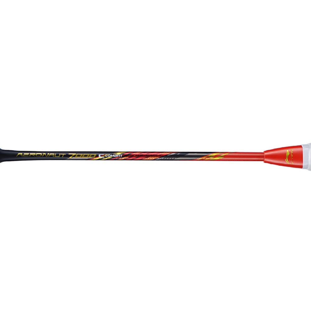 Li-Ning Aeronaut 7000C Combat Badminton Racquet - Black/Red - Best Price online Prokicksports.com