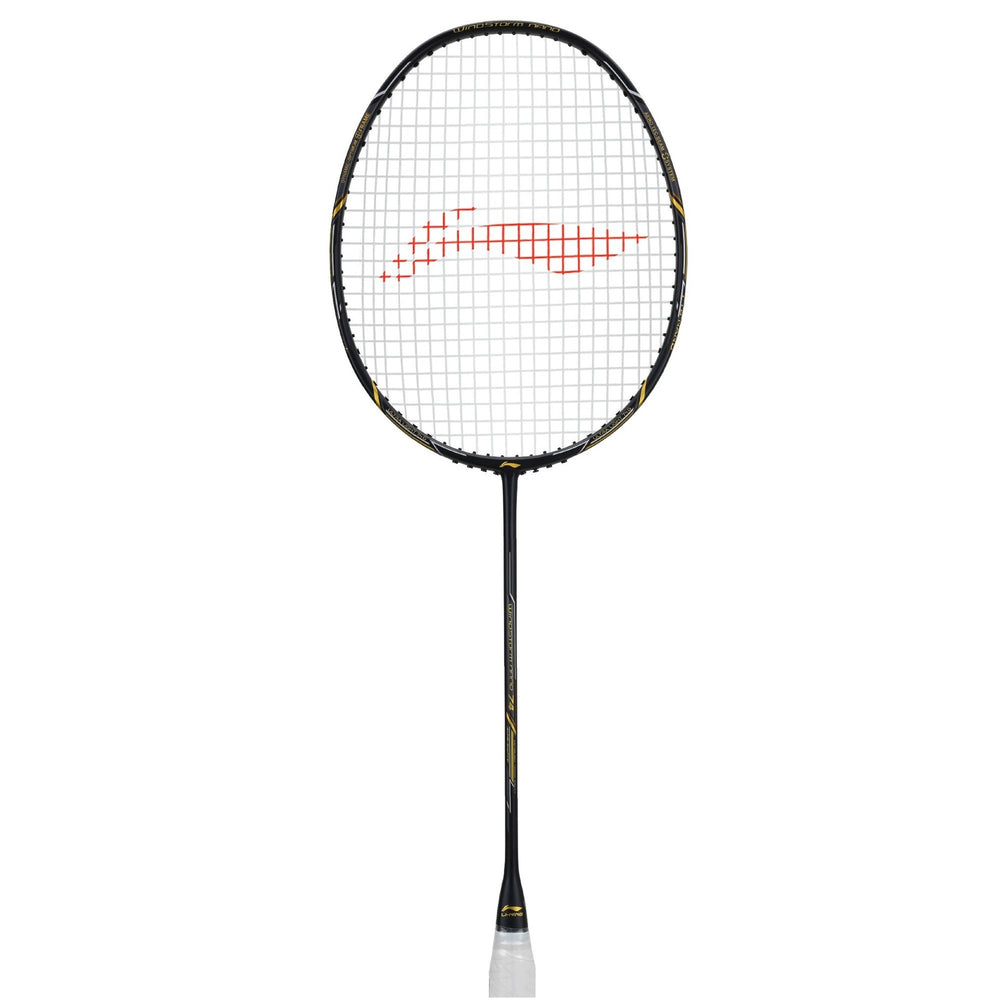 Li-Ning Windstorm Nano 74 Professional Badminton Racquet Unstrung Black/Gold - Best Price online Prokicksports.com
