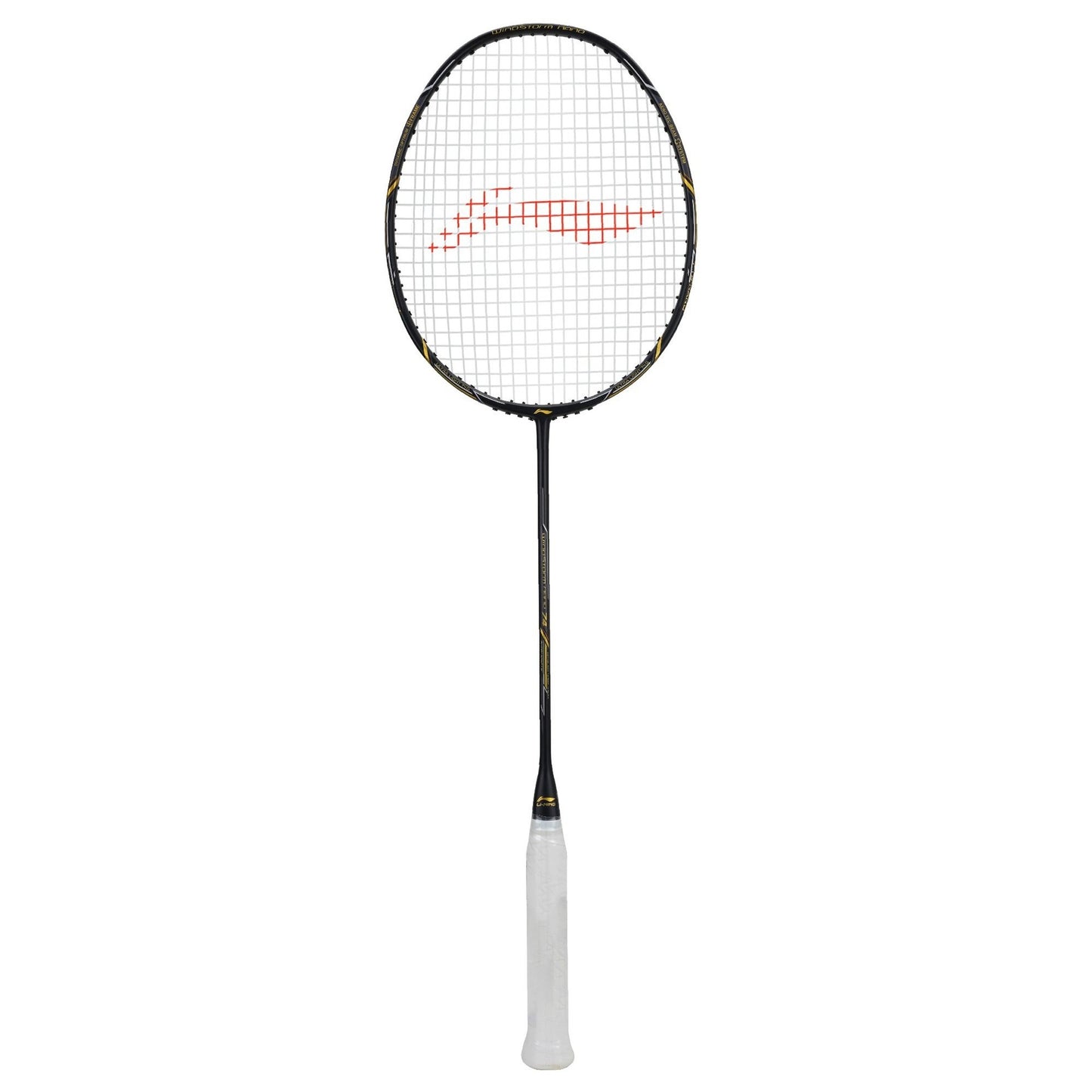 Li-Ning Windstorm Nano 74 Professional Badminton Racquet Unstrung Black/Gold - Best Price online Prokicksports.com