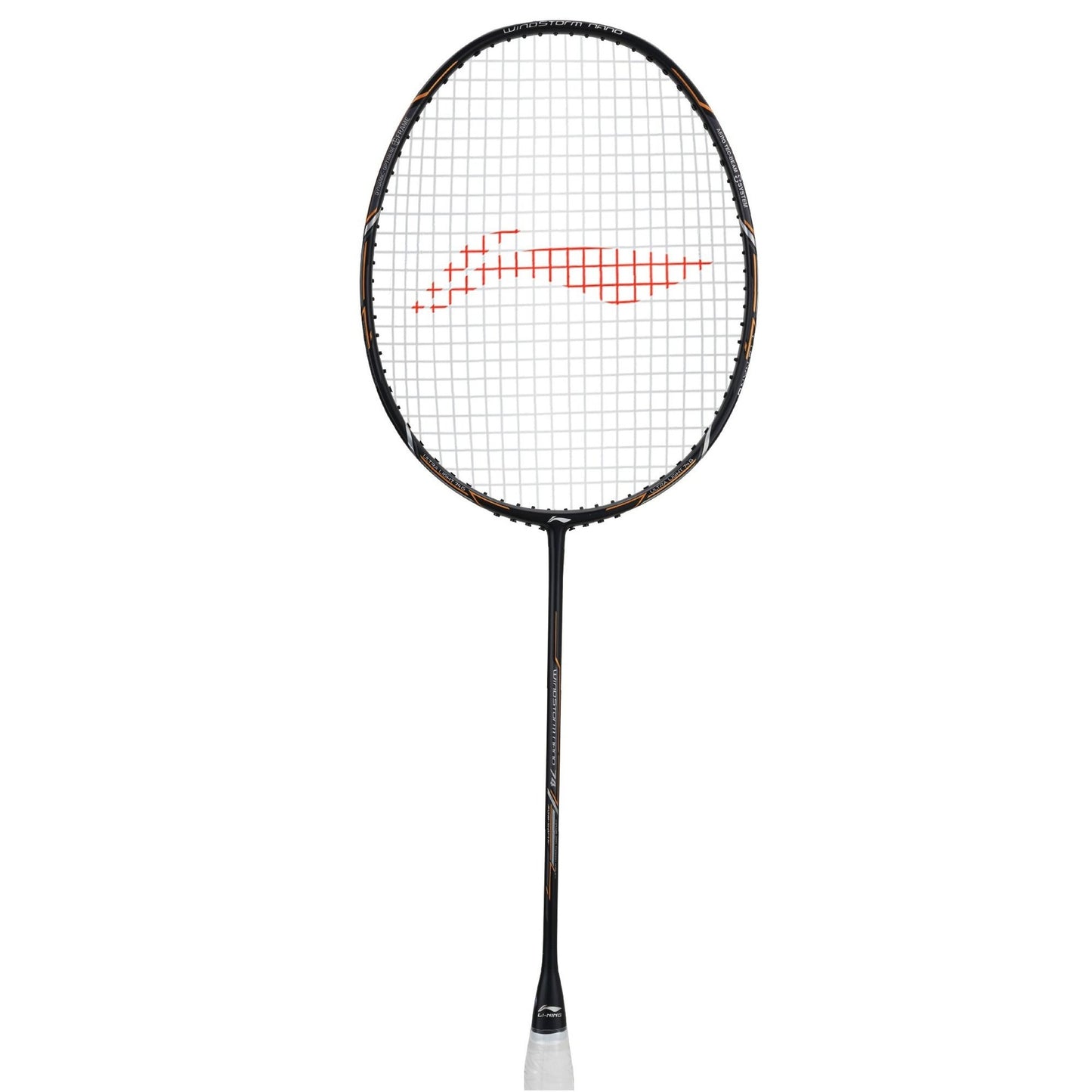 Li-Ning Windstorm Nano 74 Professional Badminton Racquet Unstrung Black/Silver - Best Price online Prokicksports.com