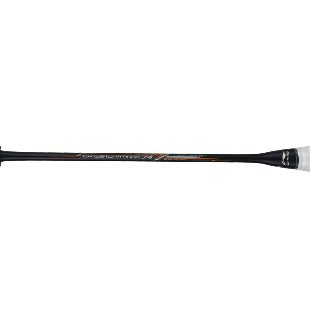 Li-Ning Windstorm Nano 74 Professional Badminton Racquet Unstrung Black/Silver - Best Price online Prokicksports.com