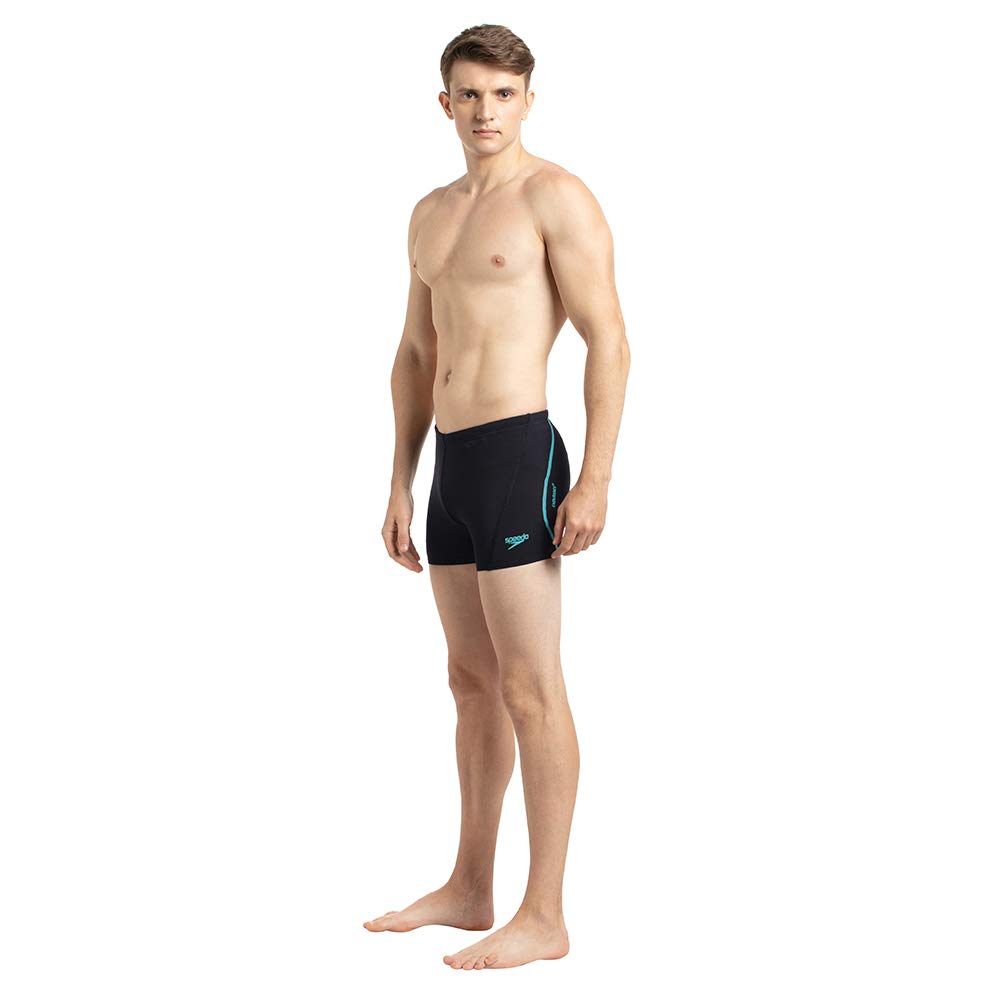 Speedo Essential Splice Aquashort for Male (Color: True Navy/Pool) - Best Price online Prokicksports.com