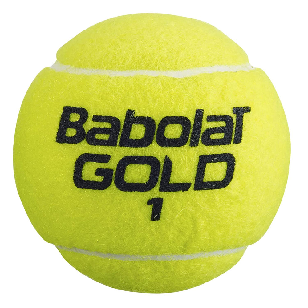 Babolat Gold Championship X3 Tennis Balls – Carton of 24 Cans (72 Balls), ITF/USTA Approved Pressurized All‑Court Balls, Durable High‑Visibility Felt - Best Price online Prokicksports.com