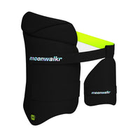 Moonwalkr Left Hand Combo Thigh Guard 2.0 Black - Best Price online Prokicksports.com