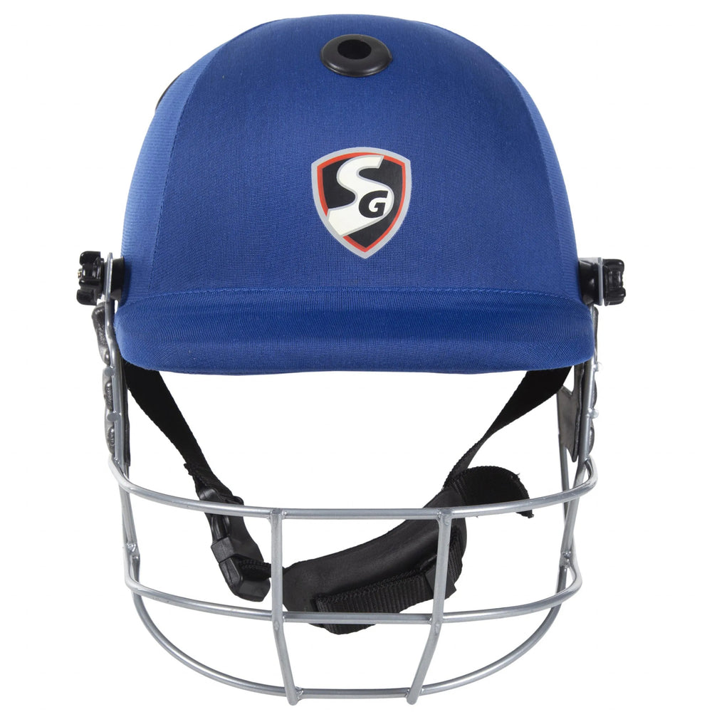 SG BlazeTech Cricket Helmet, Blue - Best Price online Prokicksports.com
