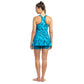 Speedo Allover Swimdress for Women (Color: Nordic Teal/Powder Blue) - Best Price online Prokicksports.com