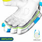 DSC Condor Glider RH Batting Gloves , White/Yellow/Cyan - Best Price online Prokicksports.com