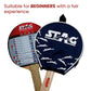Stag Club Table Tennis Racket, Red/Black - Best Price online Prokicksports.com