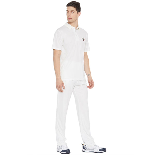 SG Club Half Sleeves Cricket Combo for Juniors, White