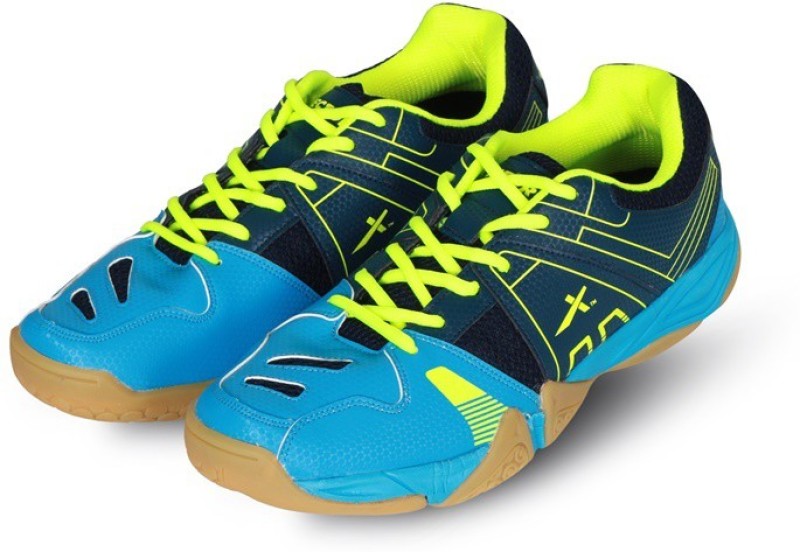 Vector X CS 2040 Badminton Non-Marking Shoes, Blue/Green - Best Price online Prokicksports.com