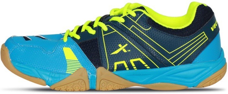 Vector X CS 2040 Badminton Non-Marking Shoes, Blue/Green - Best Price online Prokicksports.com
