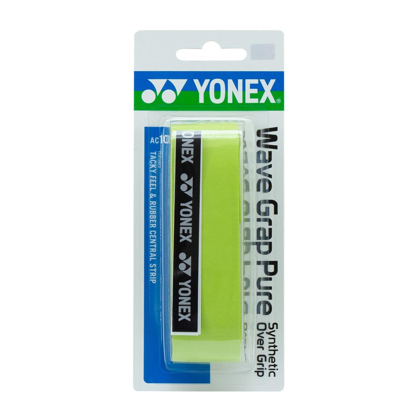 Yonex AC108WEX Wave Grap Pure Synthetic Over Grip - Best Price online Prokicksports.com