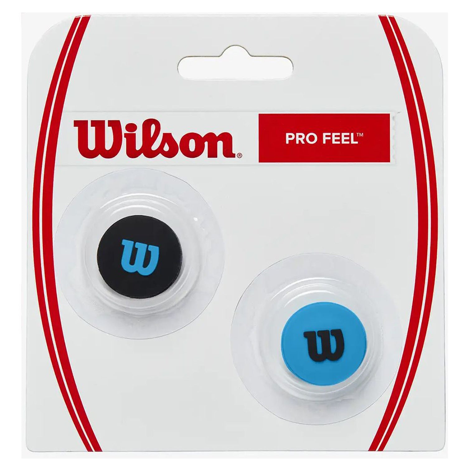 Wilson Pro Feel Ultra Dampaner(pack of 2), Black/Blue - Best Price online Prokicksports.com