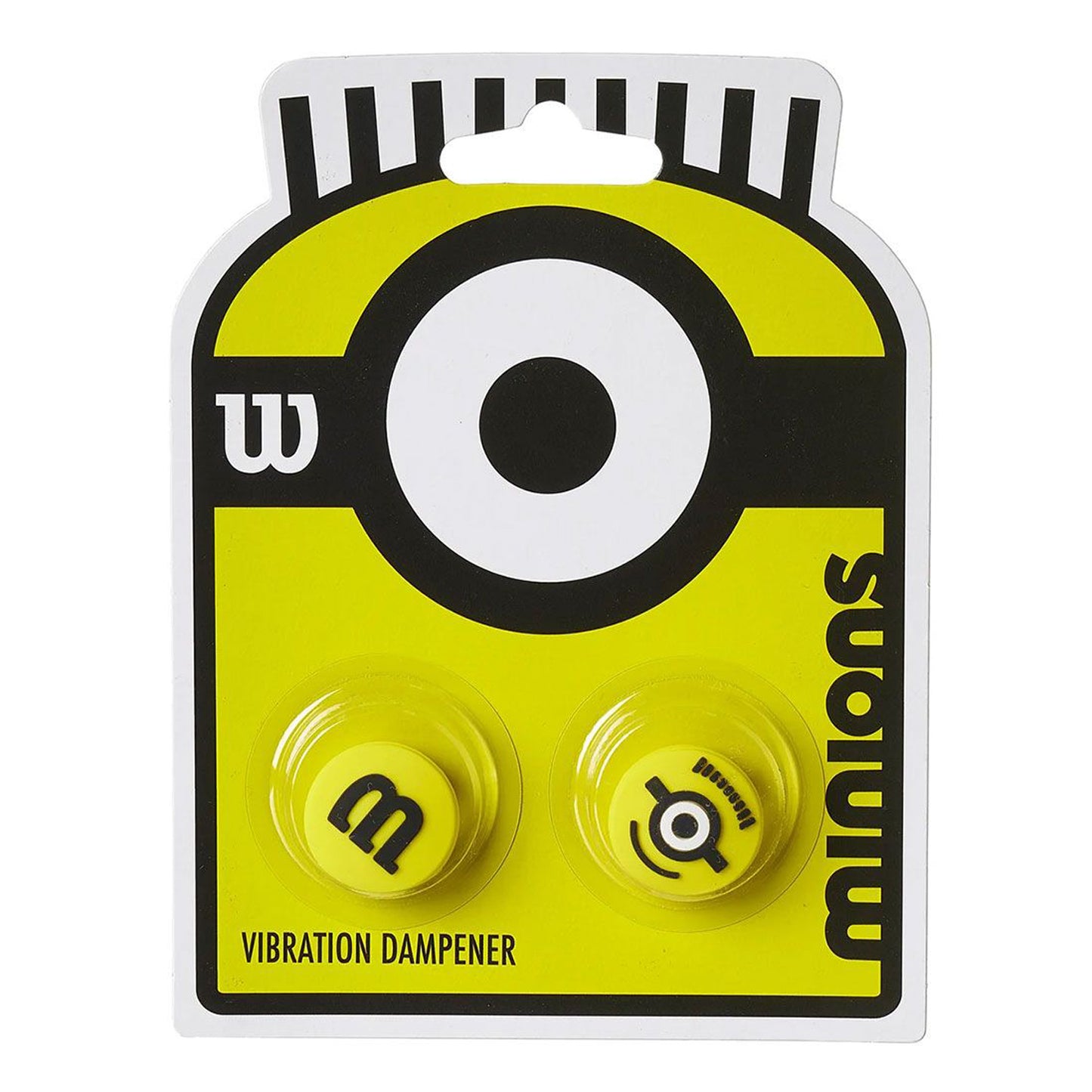 Wilson Minions Vibration Dampners 2 PK(pack of 2), Yellow - Best Price online Prokicksports.com