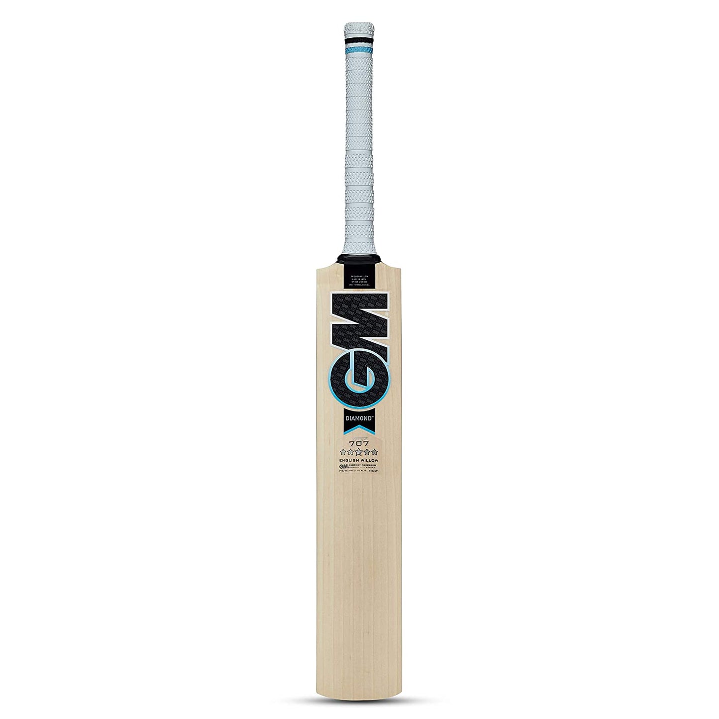 GM Diamond 707 English Willow Cricket Bat - Best Price online Prokicksports.com