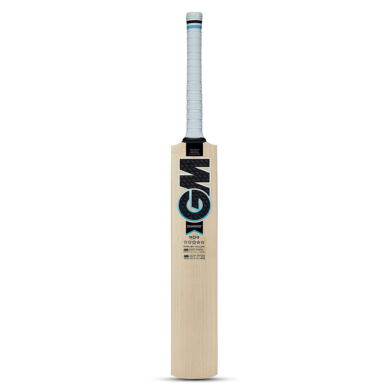 GM Diamond 909 English Willow Cricket Bat - Best Price online Prokicksports.com