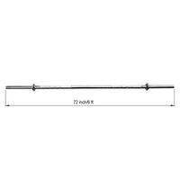 Prokick 6 ft (72 inch) Straight Bar Bell Rod - Best Price online Prokicksports.com