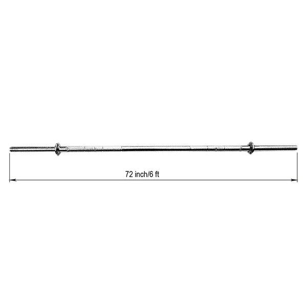 Prokick 6 ft (72 inch) Straight Bar Bell Rod