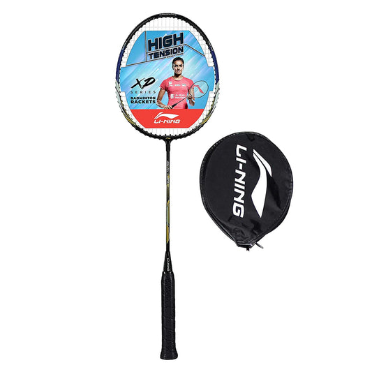Li-Ning XP70 IV Strung Badminton Racquet, Black/Gold - Best Price online Prokicksports.com