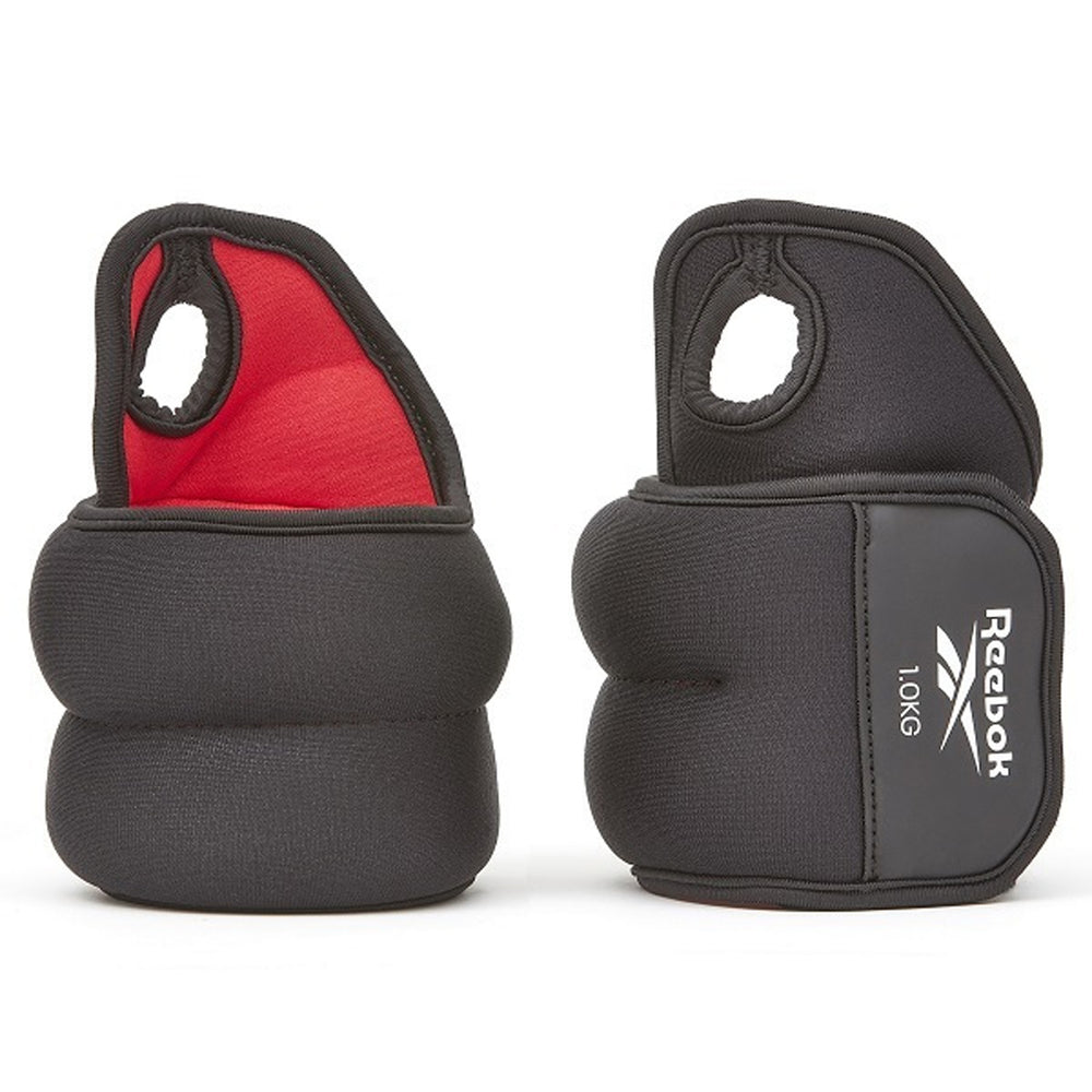 Reebok Wrist Weight, Black/Red - Best Price online Prokicksports.com