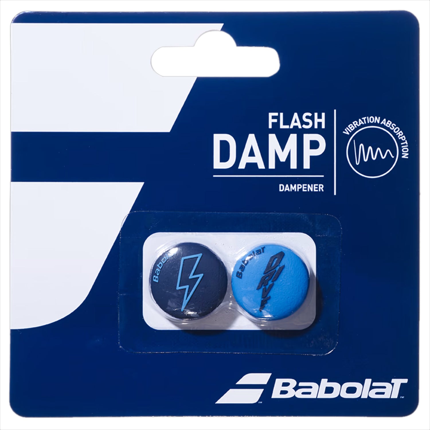 Babolat Flash Damp X2 Dampener, Blue/Black - Best Price online Prokicksports.com