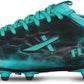 Vector X Flyer Football Shoes, Adult (Black/Sea Green) - Best Price online Prokicksports.com