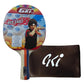 GKI Ace Shot Table Tennis Racquet with Cover - Best Price online Prokicksports.com
