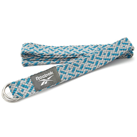 Reebok RAYG-10026 Yoga Strap, 2.5m (Grey) - Best Price online Prokicksports.com