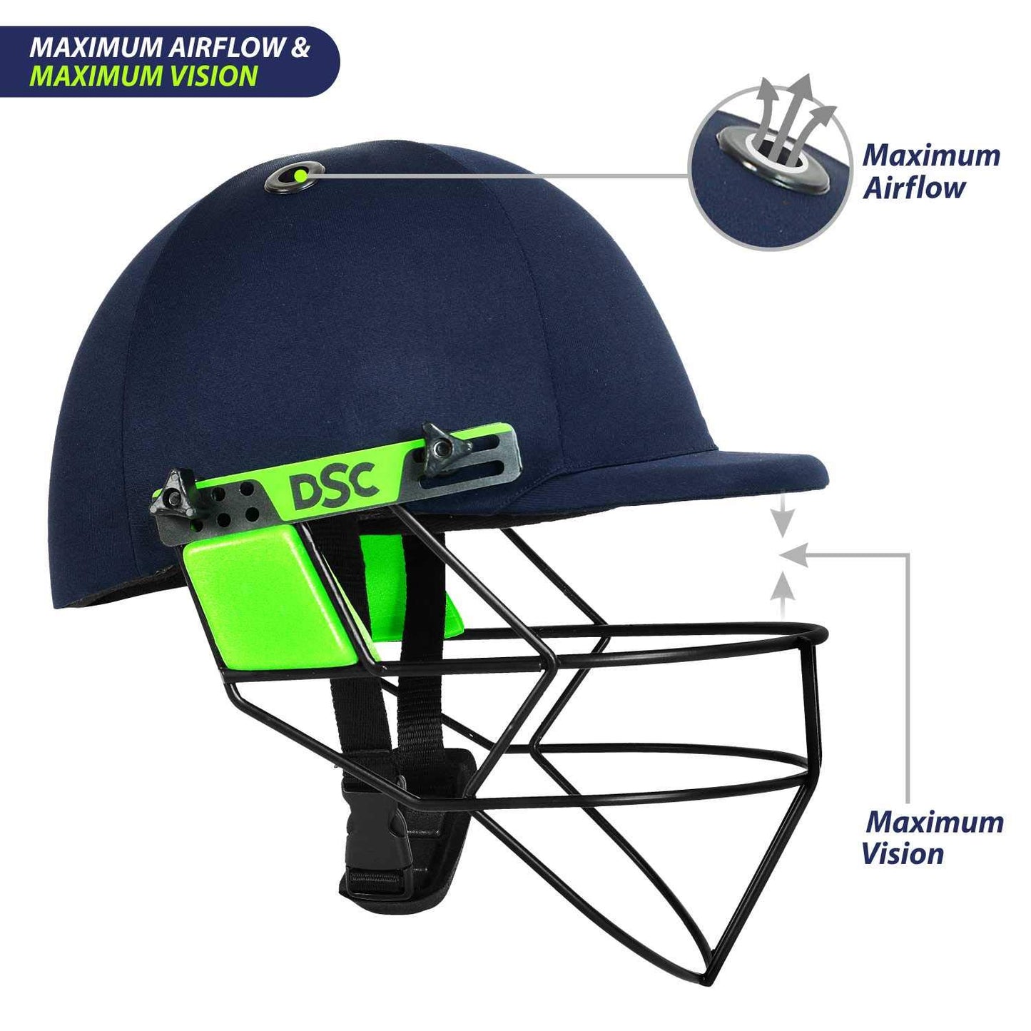 DSC Edge Pro Cricket Helmet - Best Price online Prokicksports.com