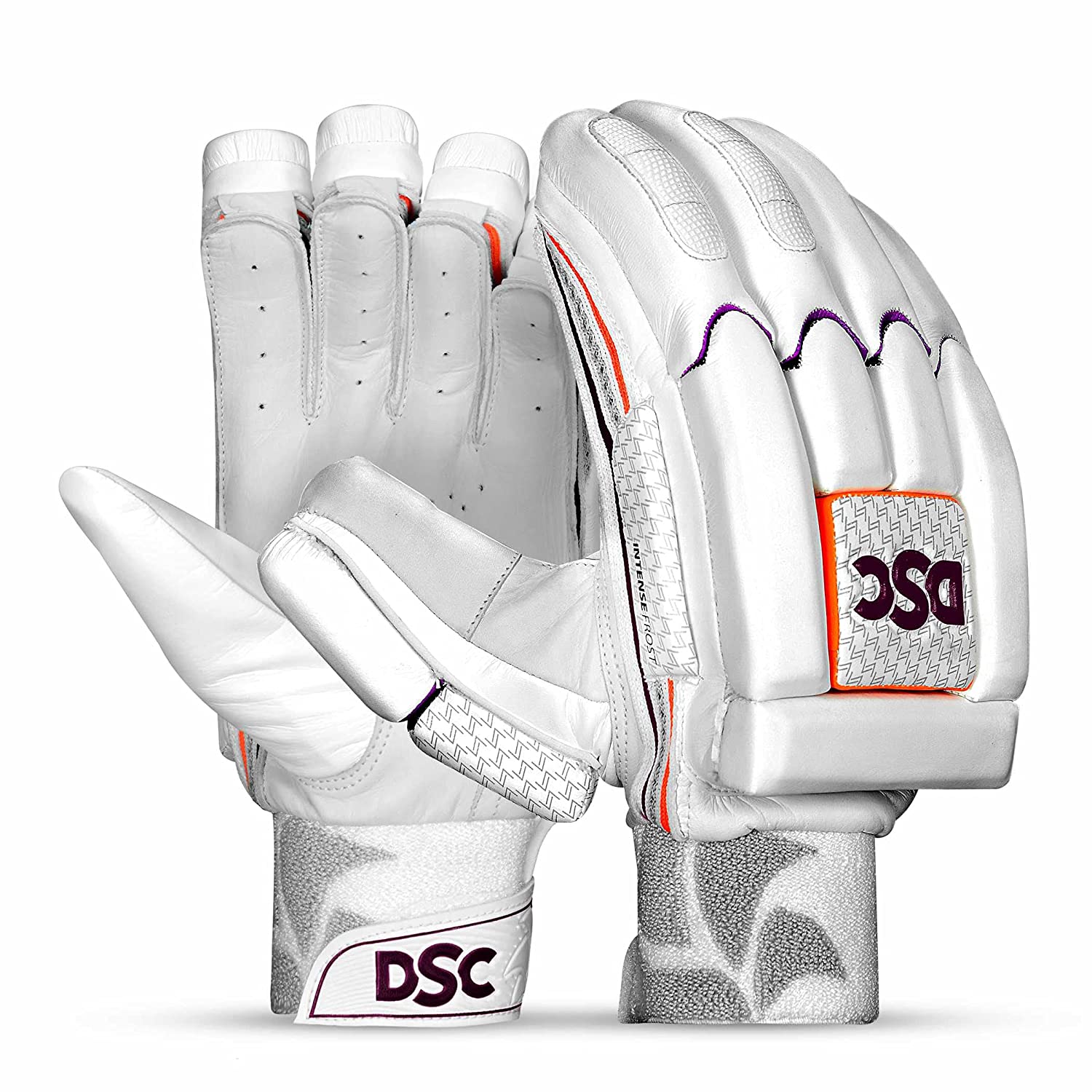 DSC Intense Frost RH Batting Gloves ,White - Best Price online Prokicksports.com