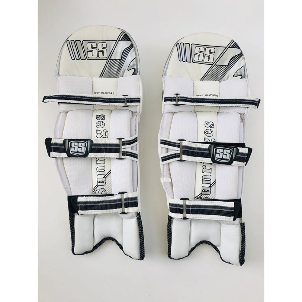 SS Test Players Batting Legguard , White - Best Price online Prokicksports.com