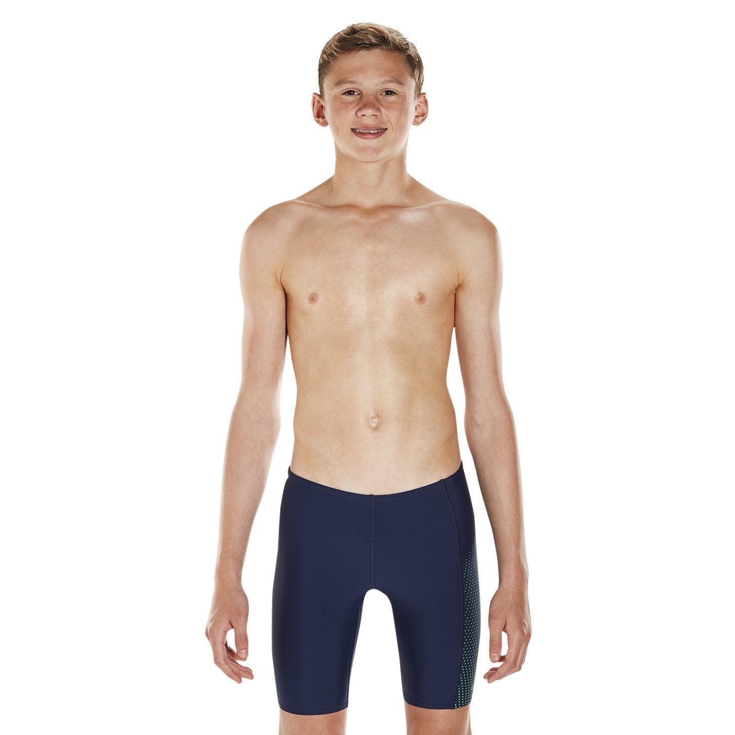 Speedo Boys Swimwear Fiesta Logo Panel Jammer - Best Price online Prokicksports.com