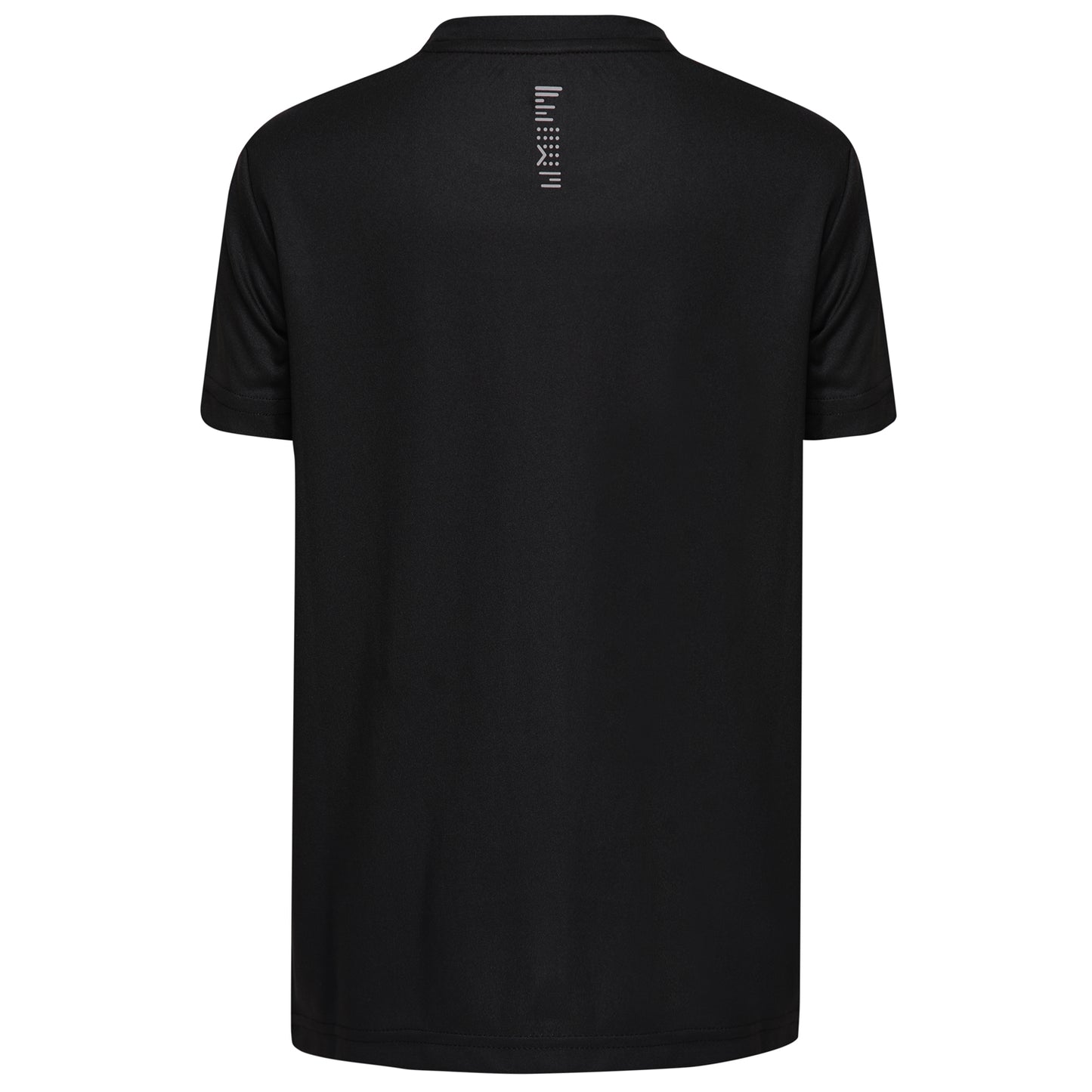 Yonex Round Neck Badminton T-Shirt, Jet Black/Cyber Yellow - Best Price online Prokicksports.com