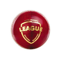 SG League Red Leather Cricket Ball for Professional Matches & Practice – Hand-Stitched, Four-Piece Durable Ball for Swing & Spin (1 PC) - Best Price online Prokicksports.com