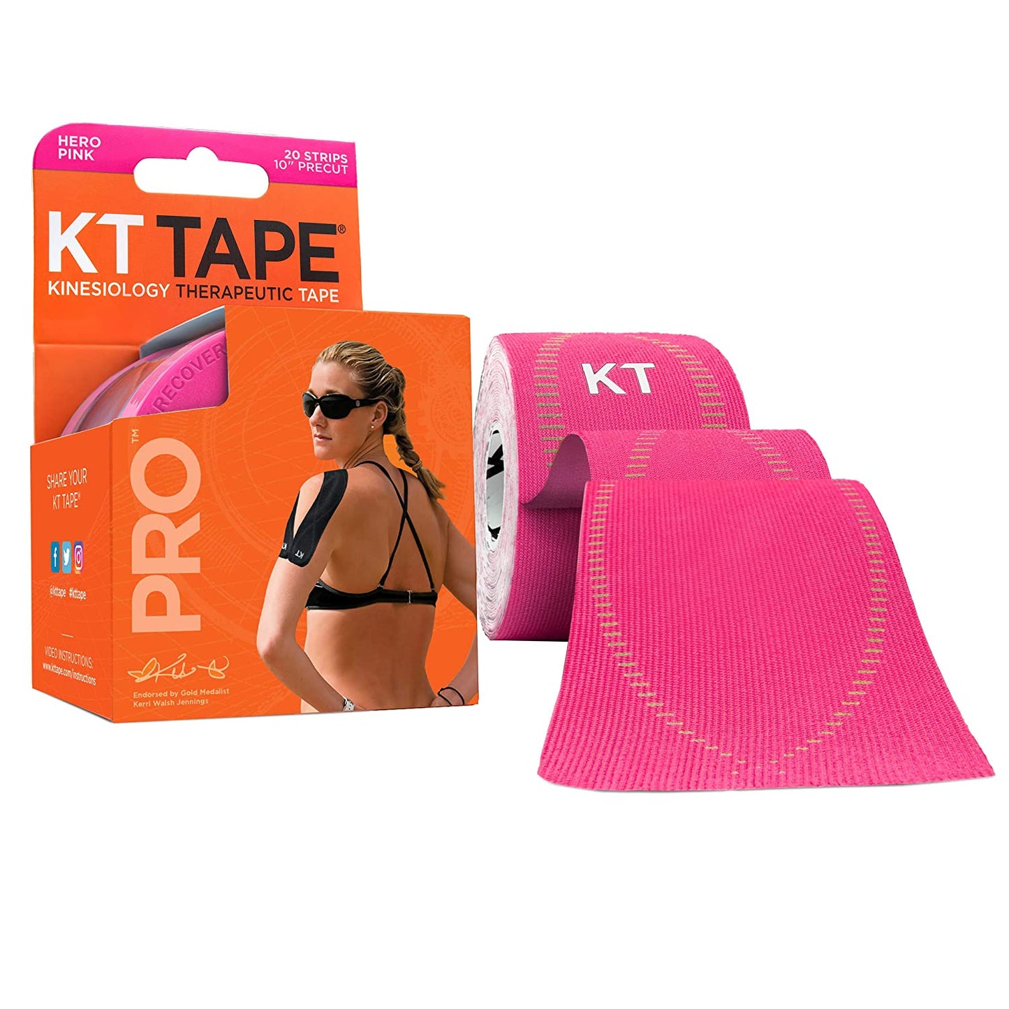 Li-Ning Pro KT Tape, Hero Pink - Best Price online Prokicksports.com