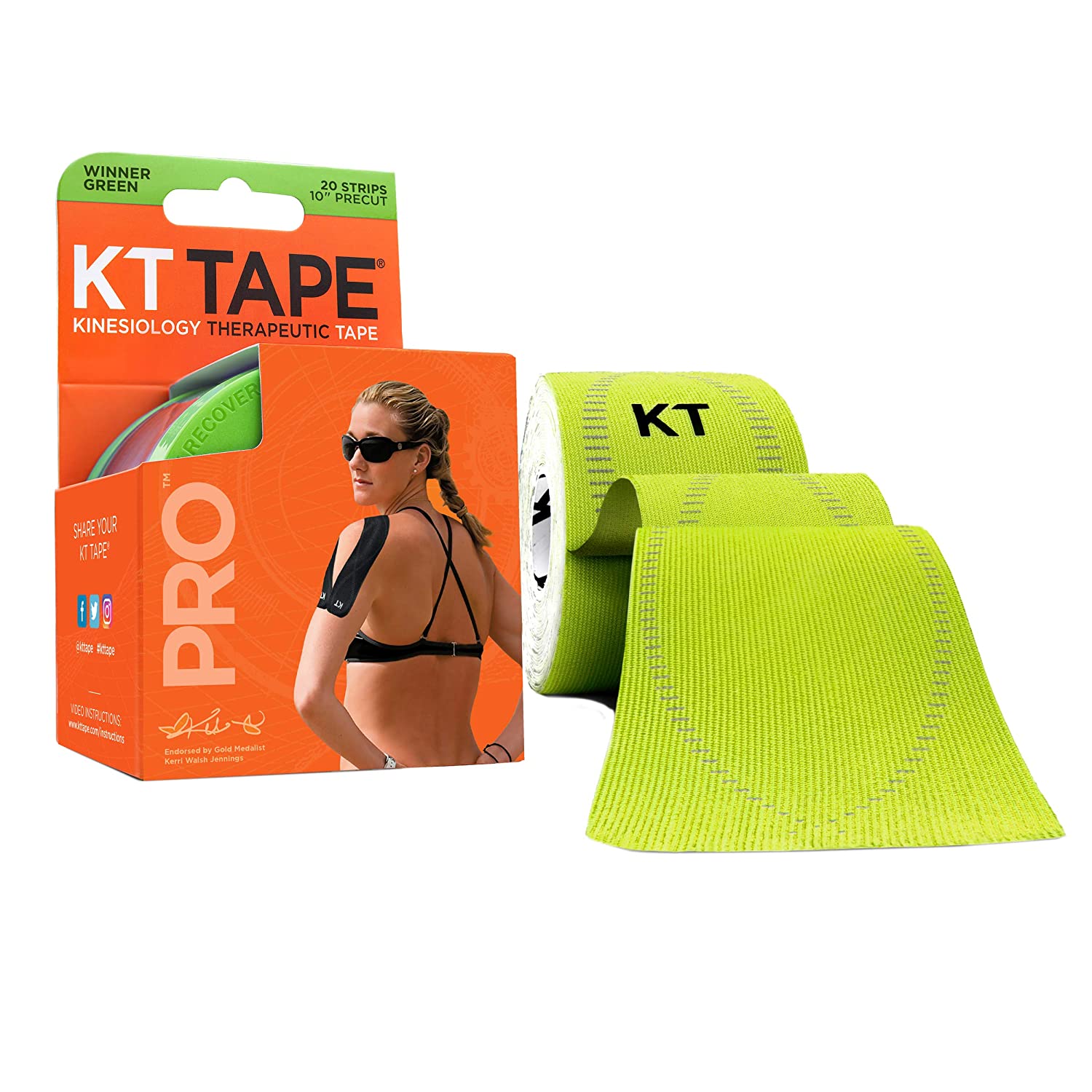 Li-Ning Pro KT Tape, Winner Green - Best Price online Prokicksports.com