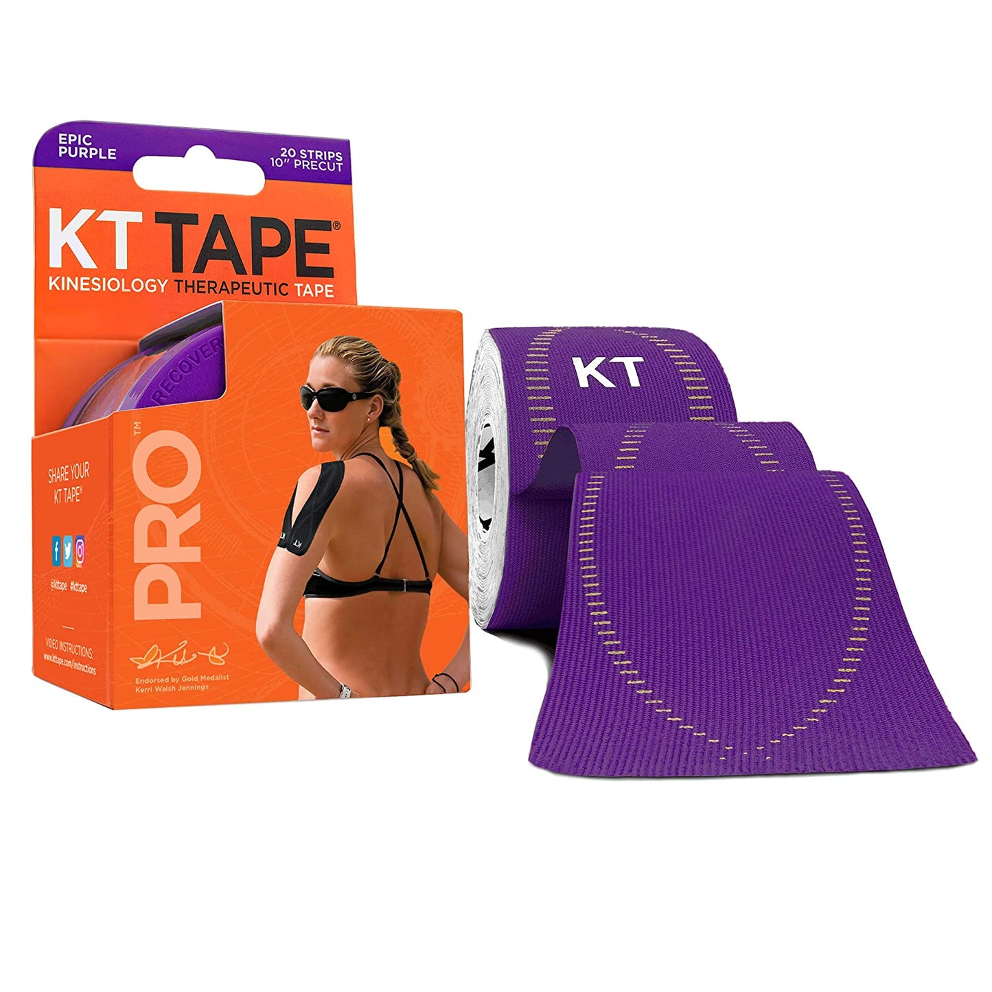 Li-Ning Pro KT Tape, Epic Purple - Best Price online Prokicksports.com