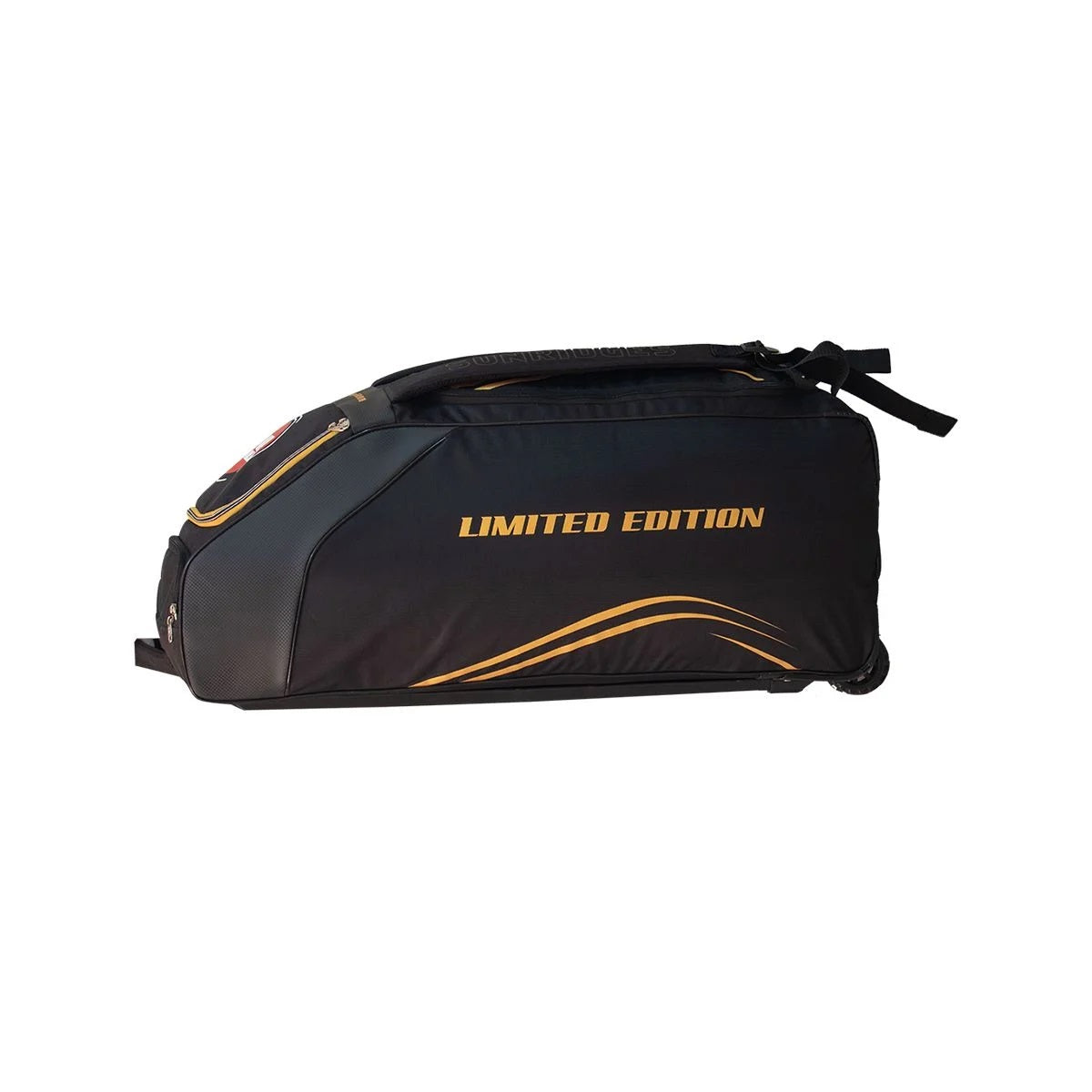 SS Limited Edition Wheels Cricket Bag - Black - Best Price online Prokicksports.com