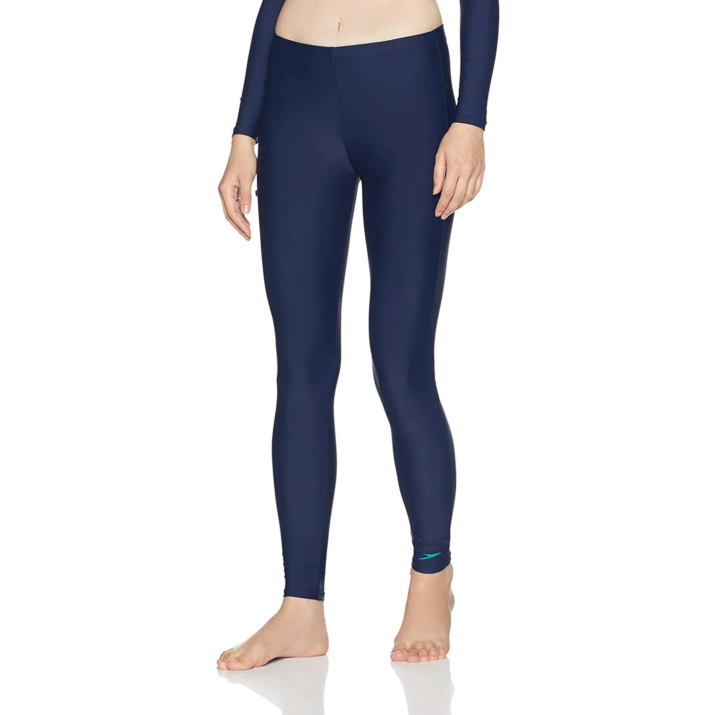 Speedo Female Swimwear 2 Piece Full Body Suit (Navy/Lunarglow Aop) - Best Price online Prokicksports.com