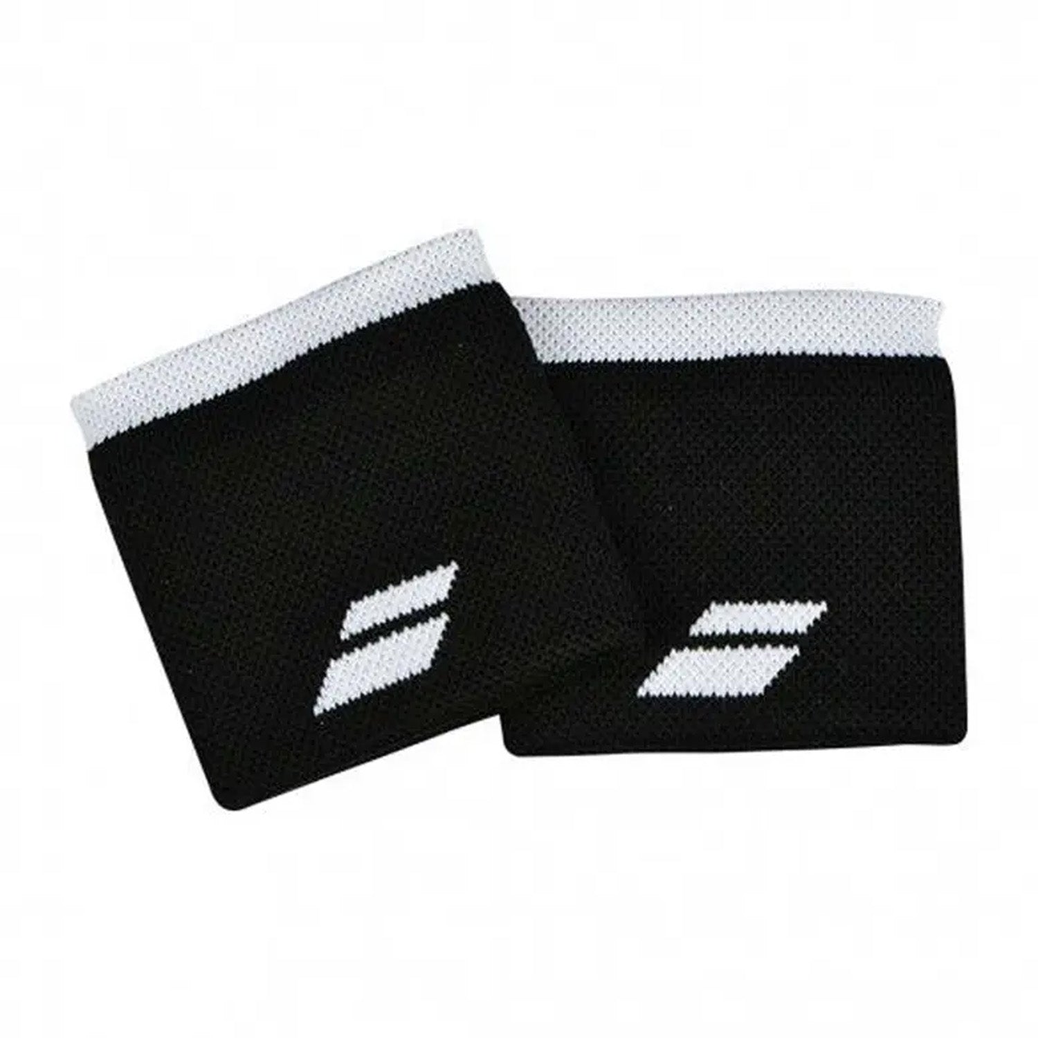 Babolat Logo Jumbo WristBand, Black/White - Best Price online Prokicksports.com