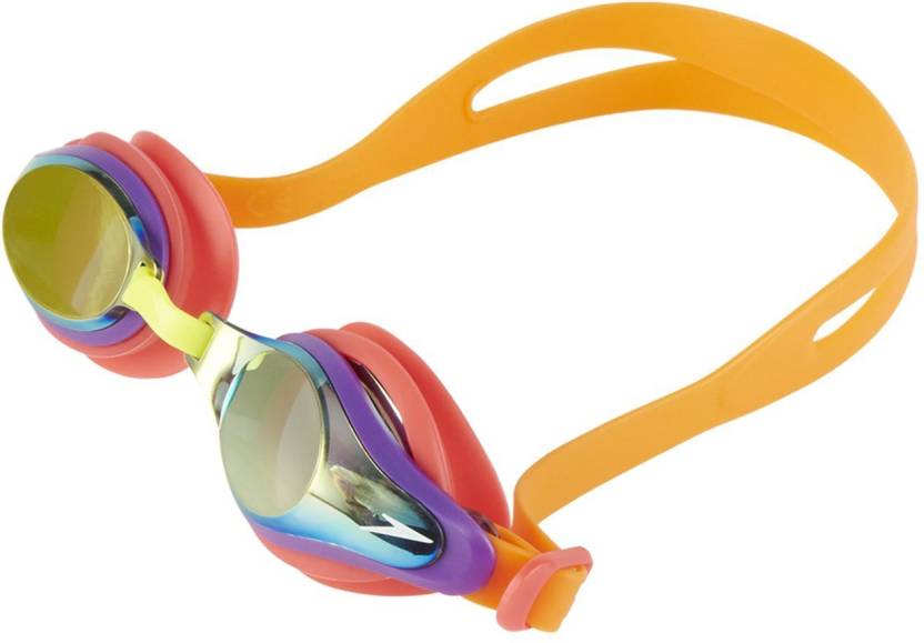 Speedo 811320B989 Blend Mariner Supreme Goggles, Kids (Orange/Gold) - Best Price online Prokicksports.com