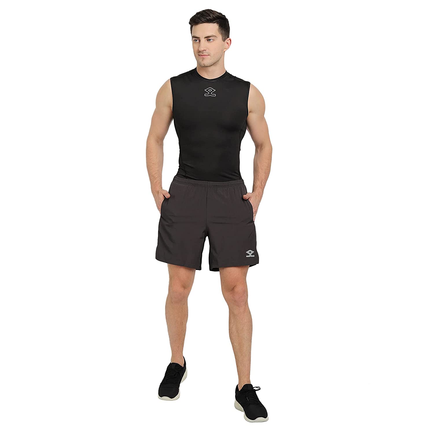 Shrey Pro Double Layer Shorts for Men - Best Price online Prokicksports.com