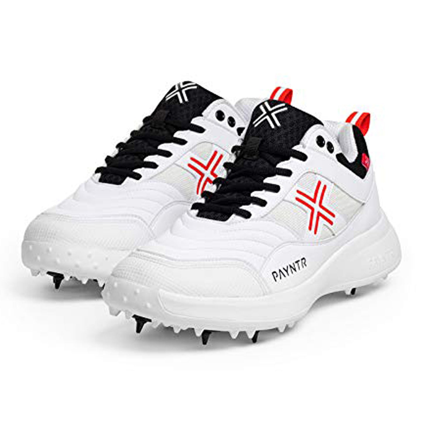 Payntr 263 Bodyline All Rounder Cricket Shoes, White - Best Price online Prokicksports.com