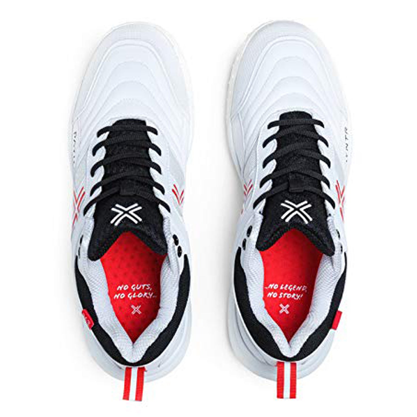 Payntr 263 Bodyline All Rounder Cricket Shoes, White - Best Price online Prokicksports.com