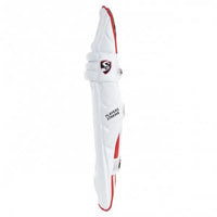 SG Super Players Xtreme LH Batting Legguard, White - Best Price online Prokicksports.com