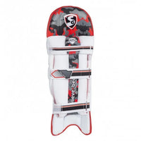 SG Super Players Xtreme LH Batting Legguard, White - Best Price online Prokicksports.com