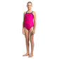 Speedo Thinstrap Muscleback One-Piece for Girls (Color: Electric Pink/True Navy) - Best Price online Prokicksports.com