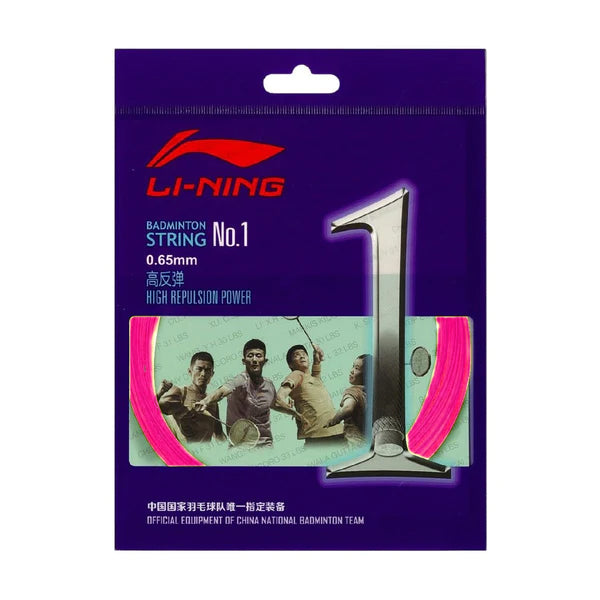 Li-Ning No 1 Badminton String 0.65mm - Best Price online Prokicksports.com