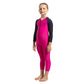 Speedo Color Block All in One Suit for Tots(Color: Electric Pink/True Navy) - Best Price online Prokicksports.com