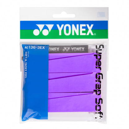 Yonex AC136-3EX Super GRAP Soft Grip Tapes - Best Price online Prokicksports.com
